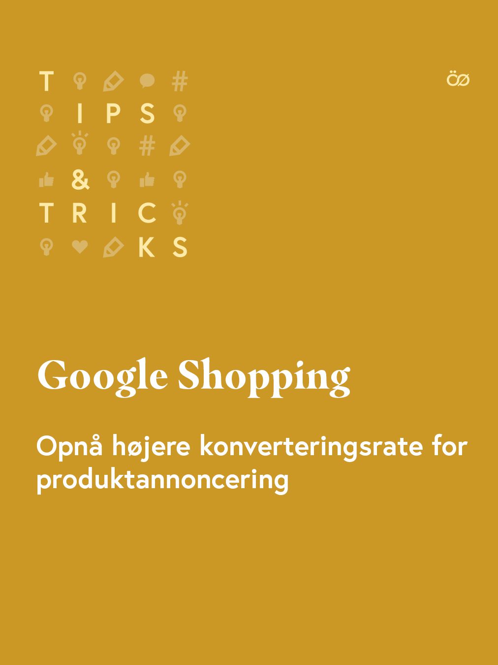 Markedsfør dit sortiment med Google Shopping